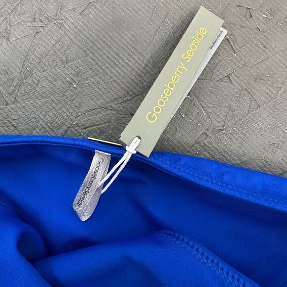 Gooseberry So Chic Bikini Set Sculpting Top & Bottom In Royal Blue Size XS/S - Picture 12 of 16